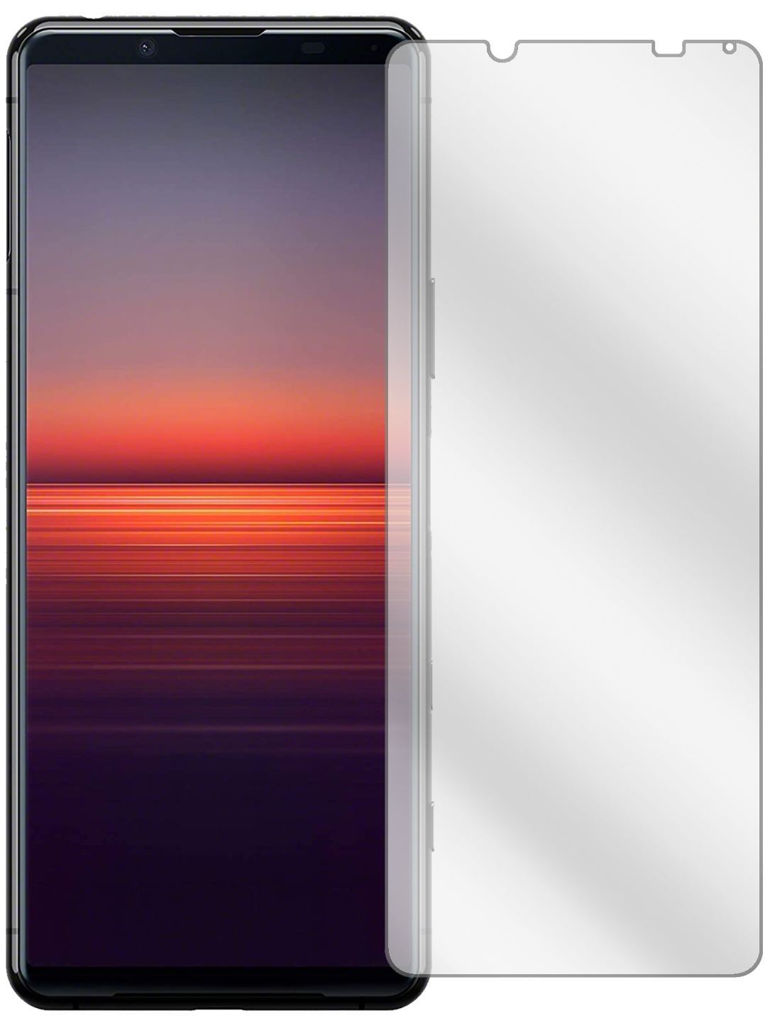 1x Schutzfolie klar für Sony Xperia 5 II Display-S (2)