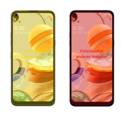 3x 3D Full Cover Schutzfolie für LG Q61 (2)