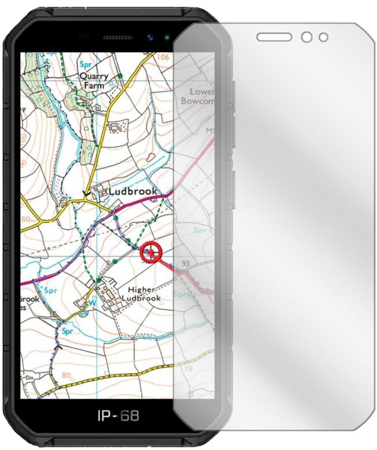 6x Schutzfolie klar für Ulefone Armor X7 Pro Displ (2)