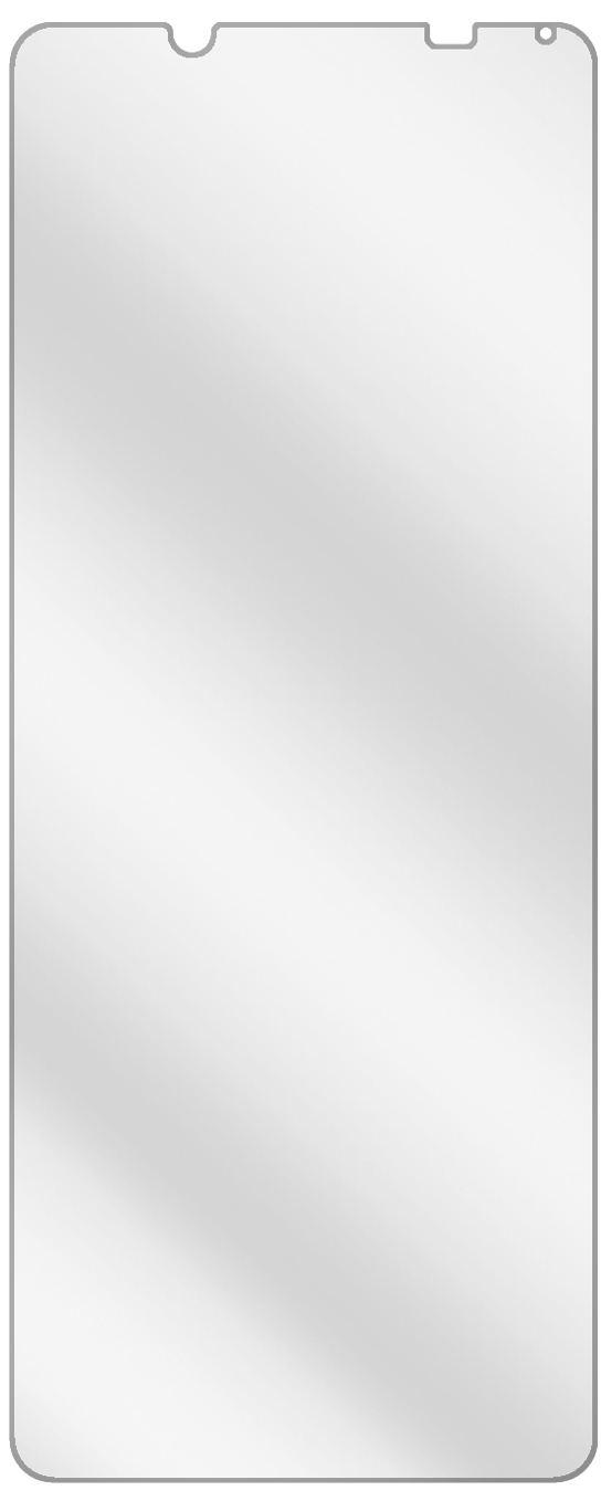 2x Schutzfolie klar für Sony Xperia 5 II Display-S (3)