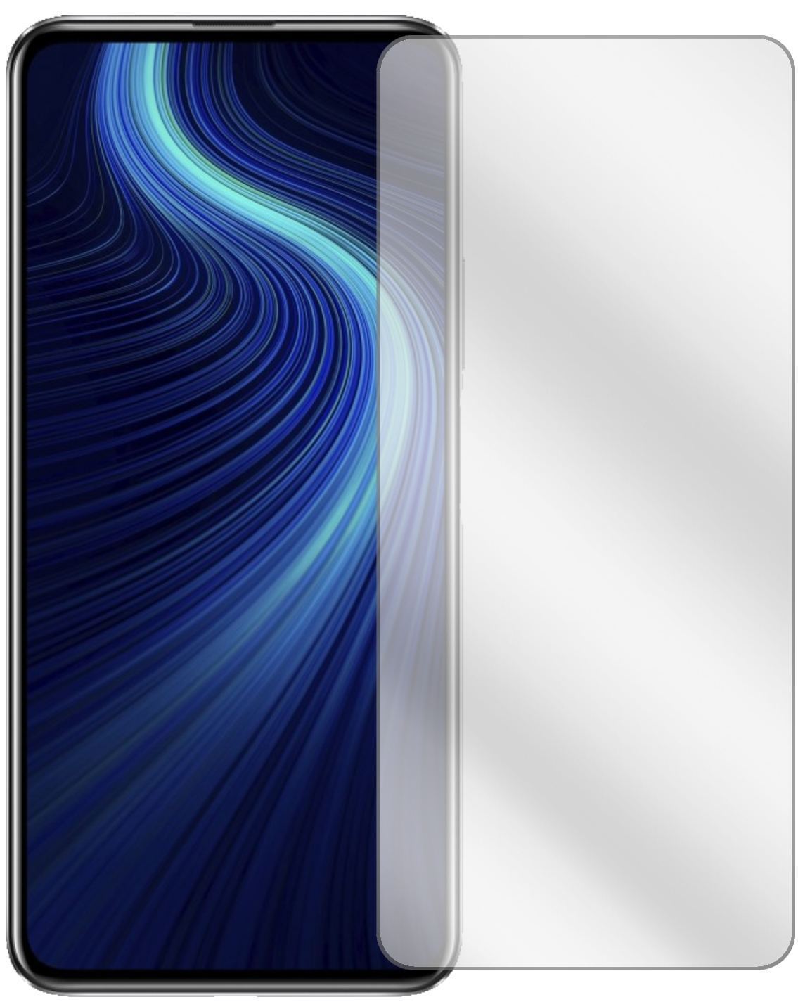 1x Schutzfolie klar für Honor X10 5G Display-Schut (2)