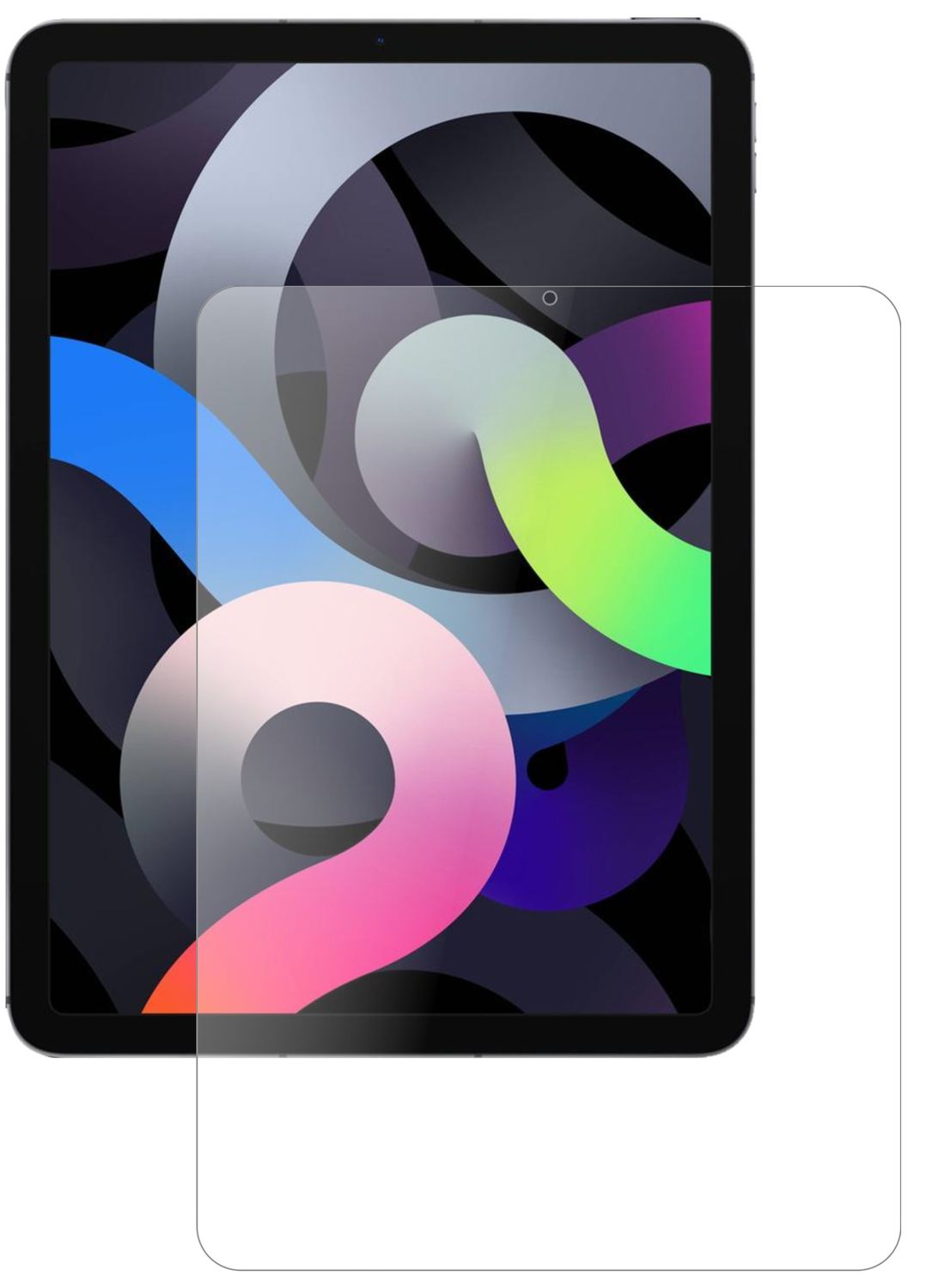 1x 9H Schutzfolie matt für Apple iPad Air 10.9 Zol (2)