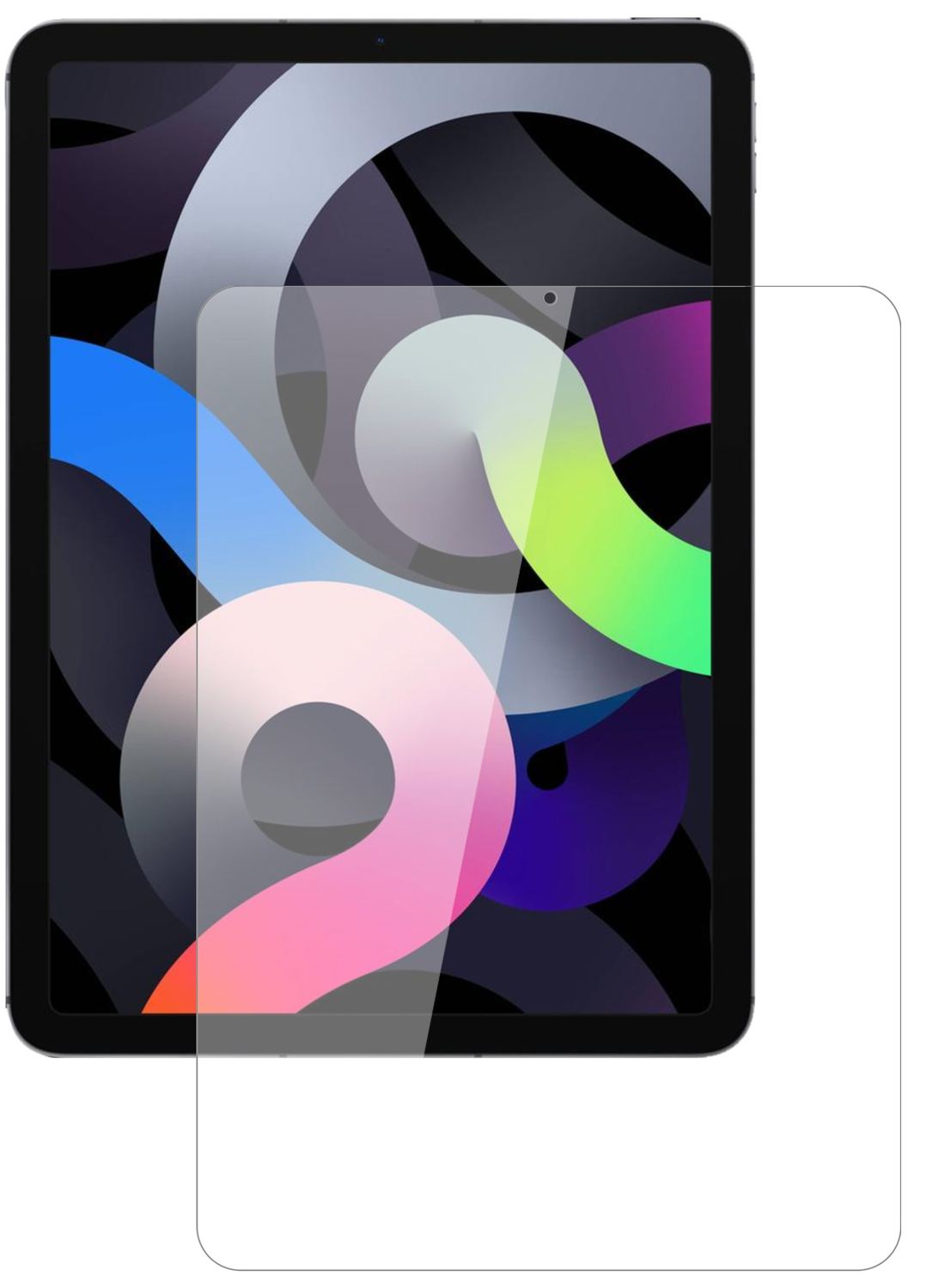 1x 9H Schutzfolie für Apple iPad Air 10.9 Zoll (20 (2)