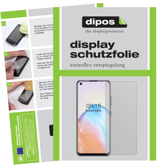 6x Schutzfolie matt für Oukitel C18 Pro Display-Sc (1)