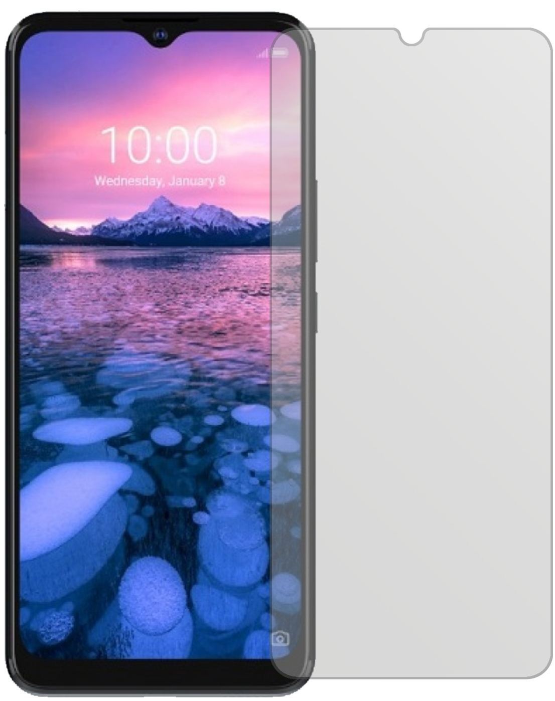 5x Schutzfolie matt für ZTE Blade 20 5G Display-Sc (2)