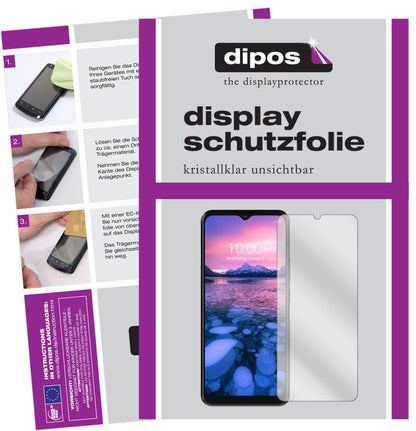 5x Schutzfolie klar für ZTE Blade 20 5G Display-Sc (1)