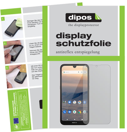 1x Schutzfolie matt für Nokia 46082 Display-Schutz (1)