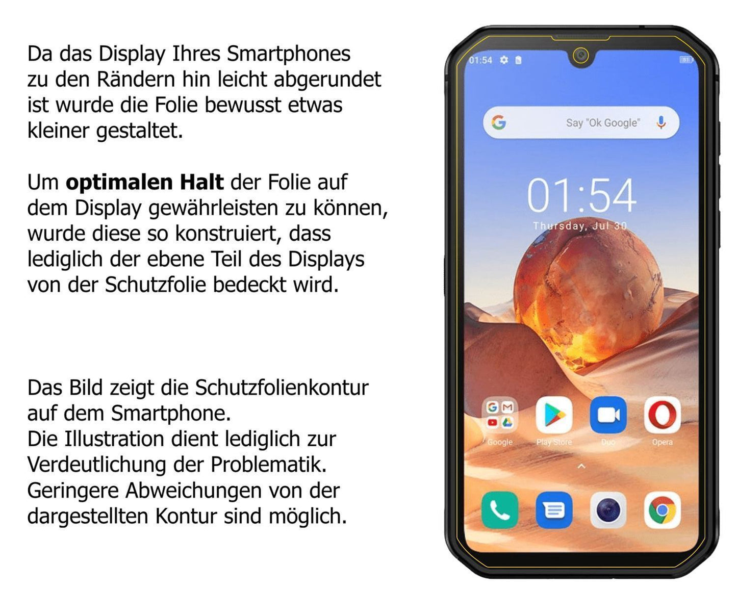 6x Schutzfolie matt für Blackview BV9900 Display-S (6)
