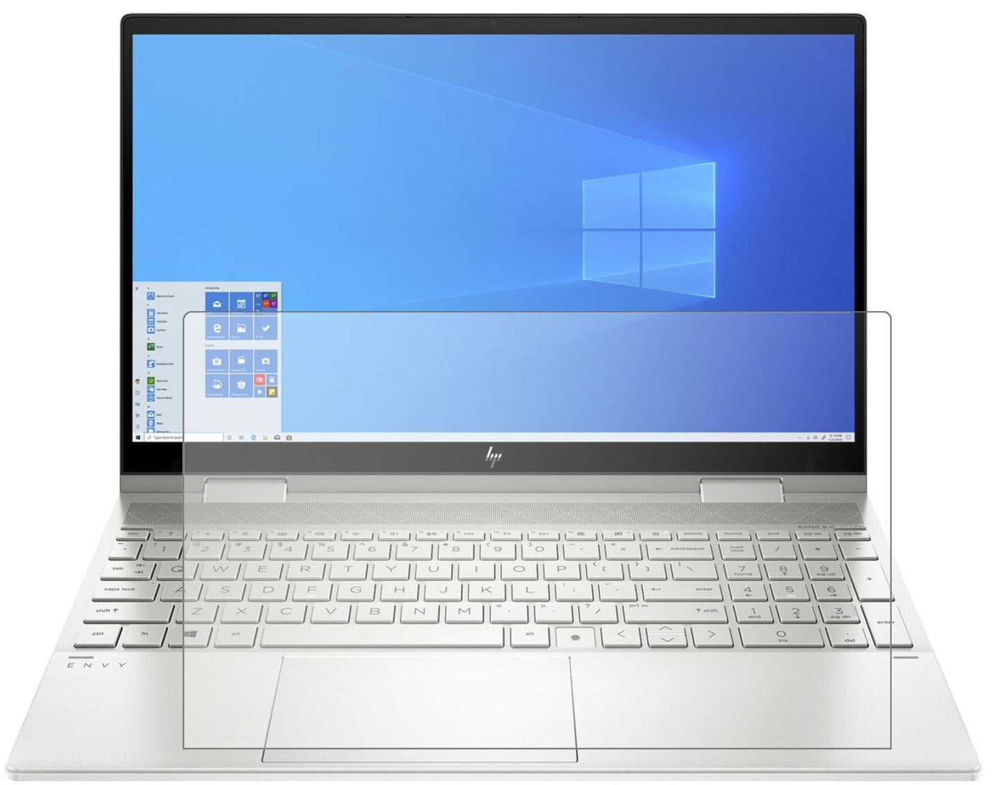 1x 9H Schutzfolie matt für HP Envy x360 15 ed0768n (2)