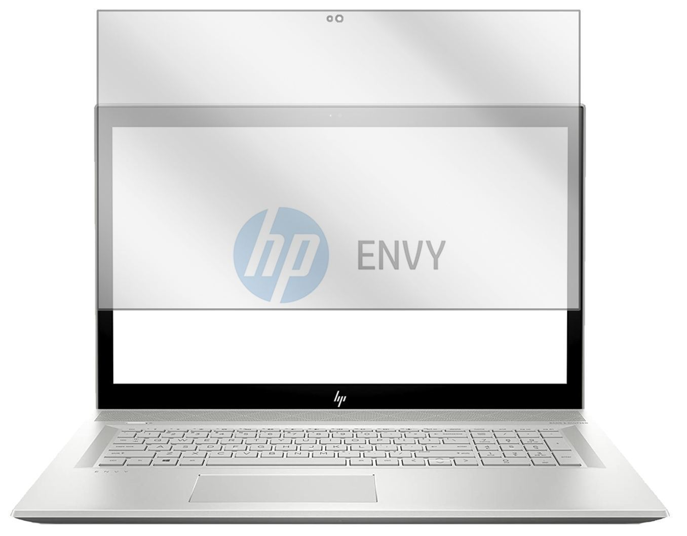 2x Schutzfolie klar für HP Envy 17 bw0002ng Displa (2)