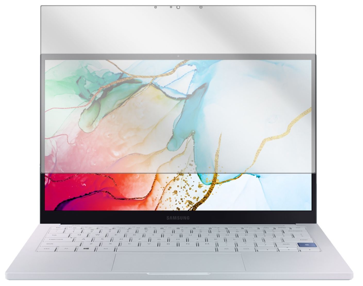 2x Schutzfolie klar für Samsung Galaxy Book Ion 13 (2)