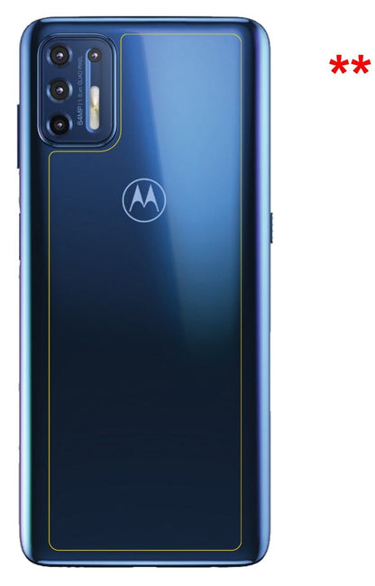 2x 9H Schutzfolie für Motorola Moto G9 Plus Rückse (3)