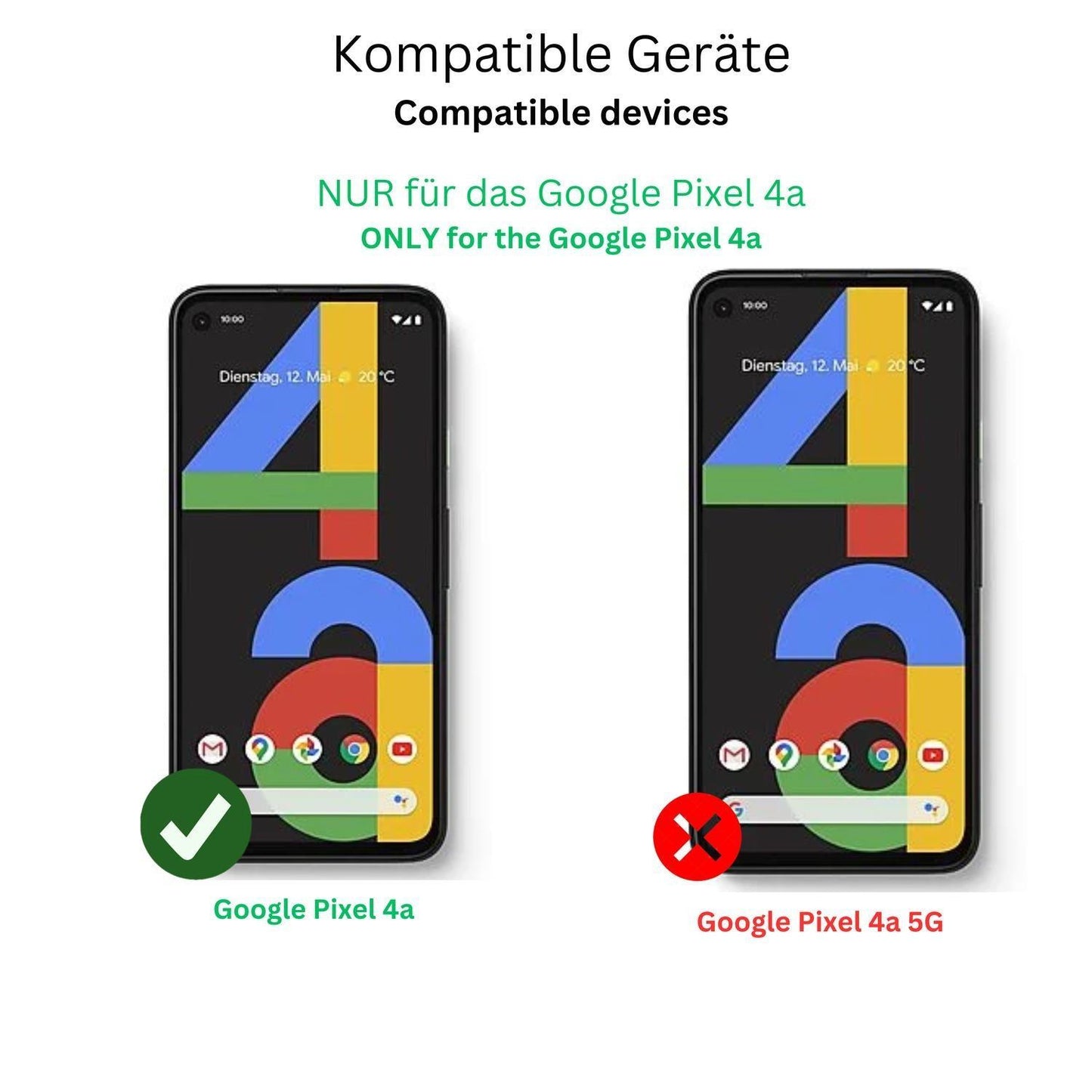 Blickschutzfolie für Google Pixel 4a matt Schutzfo (1)