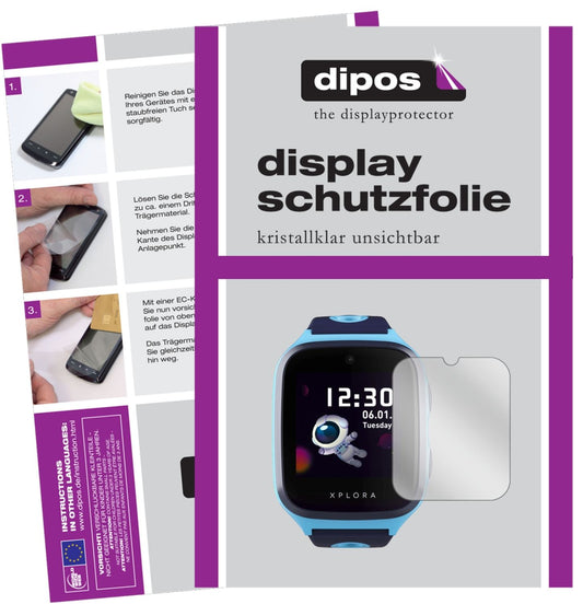 6x Schutzfolie klar für Xplora X4 Display-Schutzfo (1)