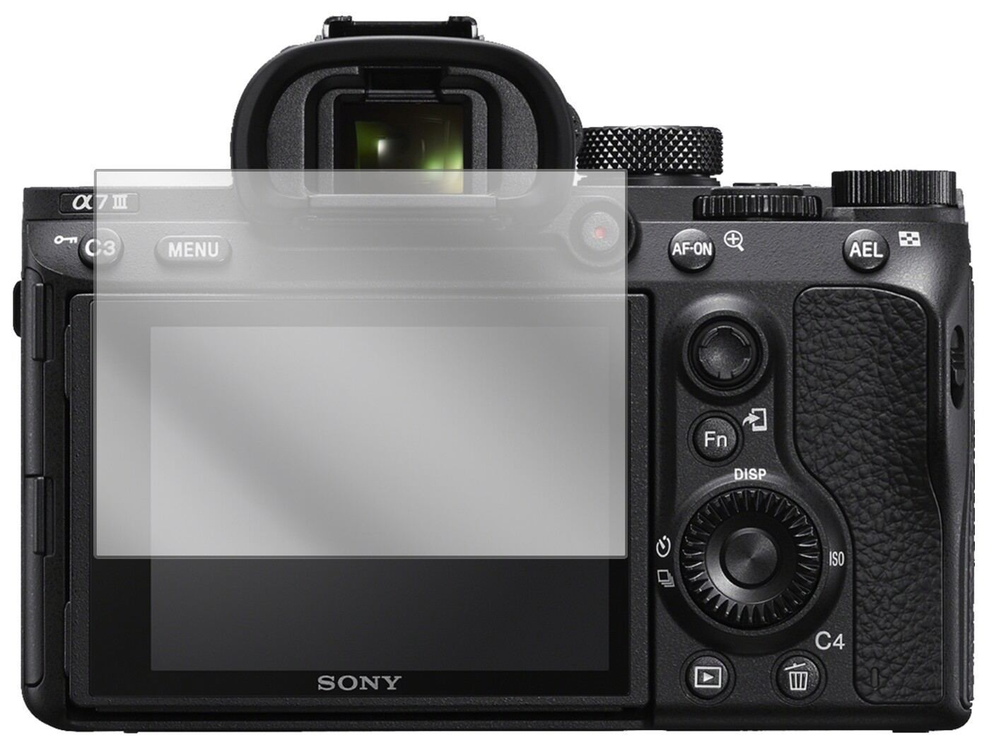 6x Schutzfolie klar für Sony Alpha 7C Display-Schu (2)