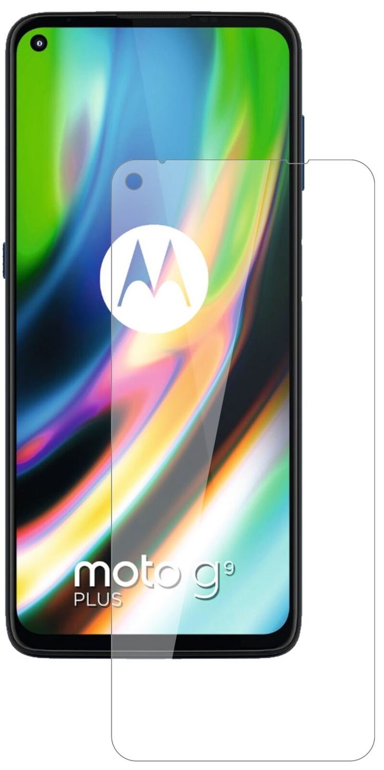 1x 9H Schutzfolie für Motorola Moto G9 Plus Panzer (2)