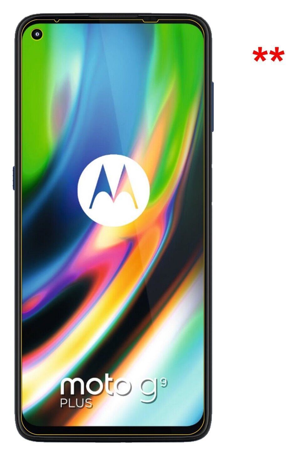 1x 9H Schutzfolie für Motorola Moto G9 Plus Panzer (3)