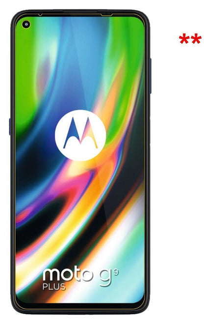 5x Schutzfolie klar für Motorola Moto G9 Plus Disp (5)