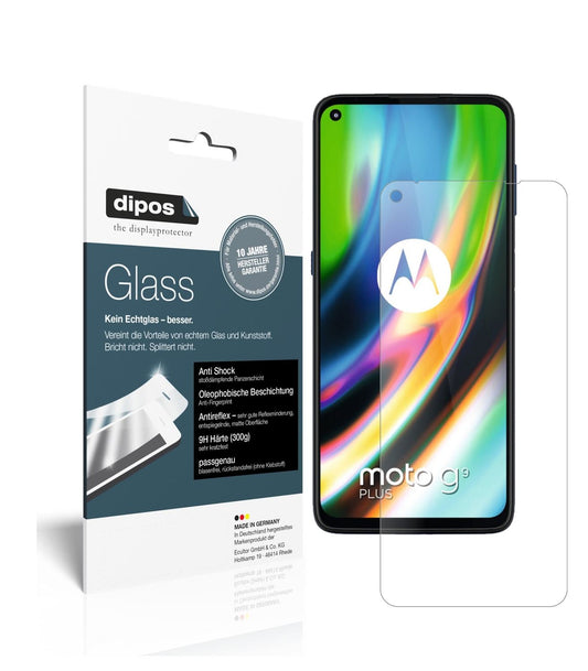 2x 9H Schutzfolie matt für Motorola Moto G9 Plus P (1)