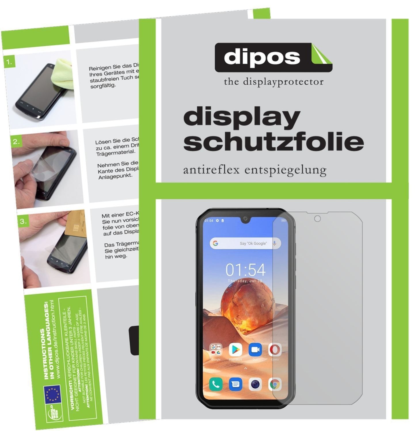 6x Schutzfolie matt für Blackview BV9900E Display- (1)