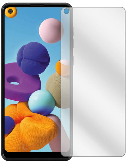 5x Schutzfolie klar für Samsung Galaxy A21 Display (2)