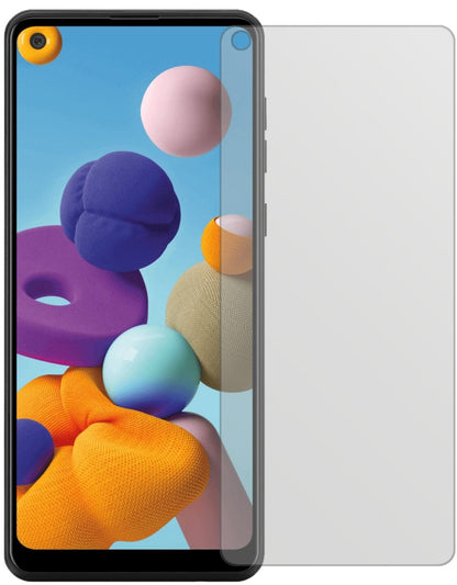 6x Schutzfolie matt für Samsung Galaxy A21 Display (2)