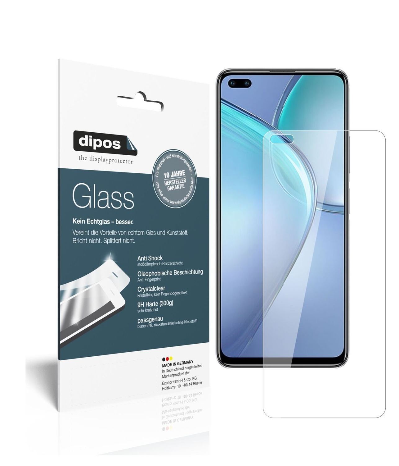 1x 9H Schutzfolie für Infinix Zero 8 Panzerfolie (1)