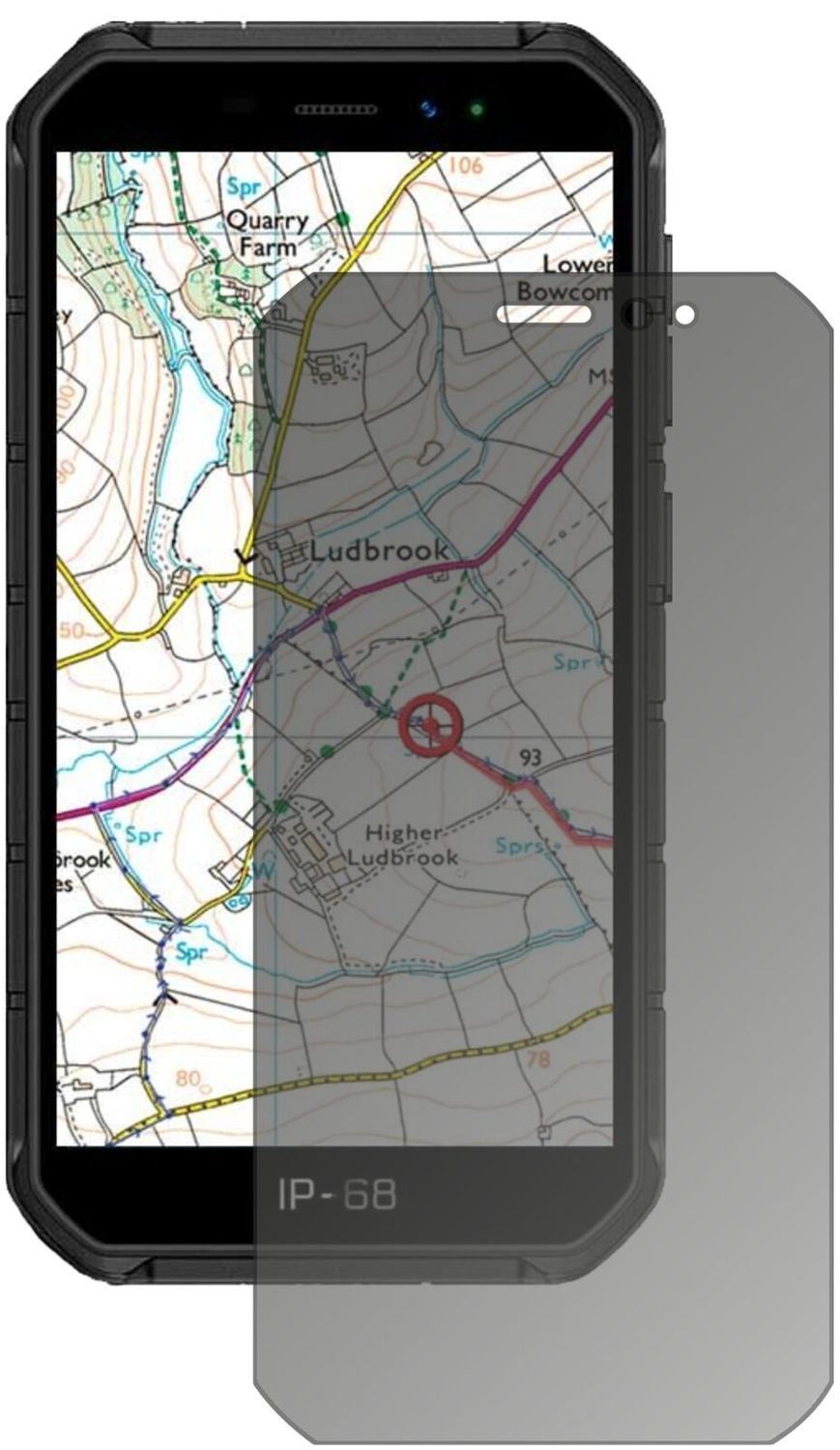 Blickschutzfolie für Ulefone Armor X7 matt Schutzf (2)