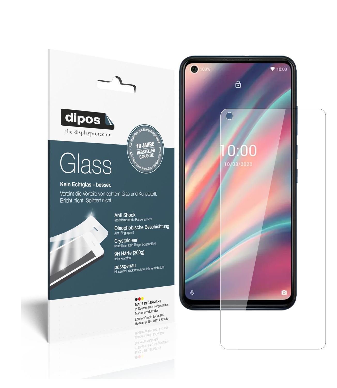 1x 9H Schutzfolie für Wiko View5 Panzerfolie (1)