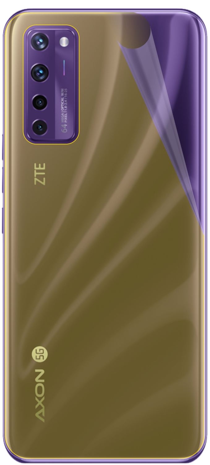 3x 3D Full Cover Schutzfolie für ZTE A20 5G Rückse (3)
