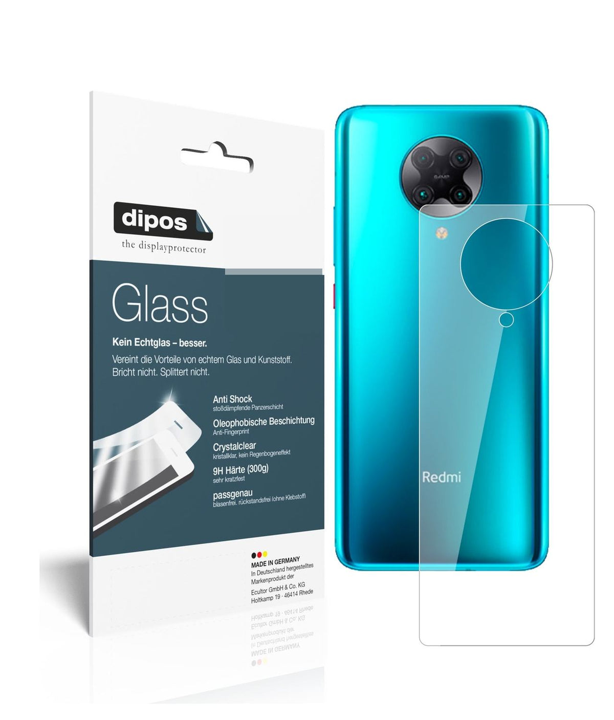 2x 9H Schutzfolie für Xiaomi Redmi K30 Pro Zoom Rü (1)