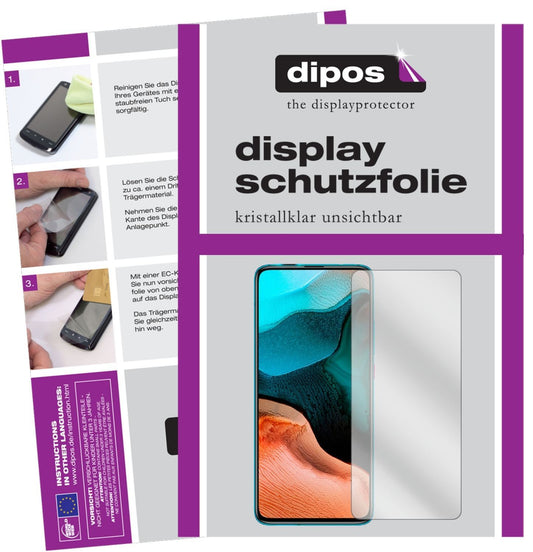 6x Schutzfolie klar für Xiaomi Redmi K30 Pro Displ (1)