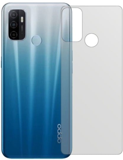 5x Schutzfolie matt für Oppo A53 (2020) Rückseite  (2)