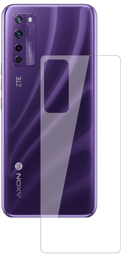 2x 9H Schutzfolie für ZTE Axon 20 5G Rückseite Pan (2)