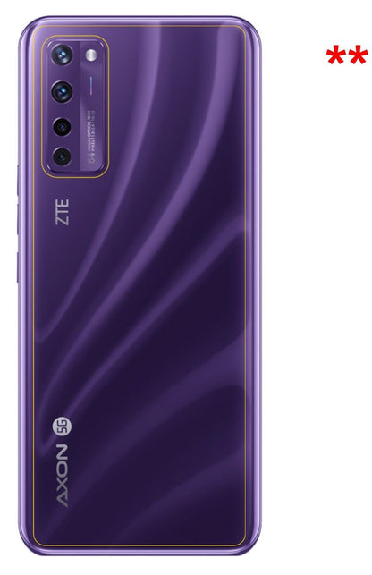 2x 9H Schutzfolie für ZTE Axon 20 5G Rückseite Pan (3)
