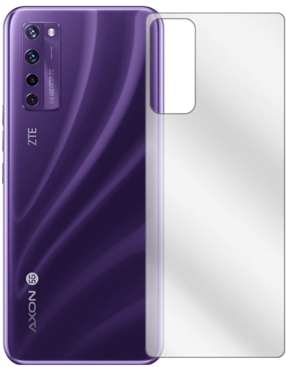 6x Schutzfolie klar für ZTE Axon 20 5G Rückseite D (2)