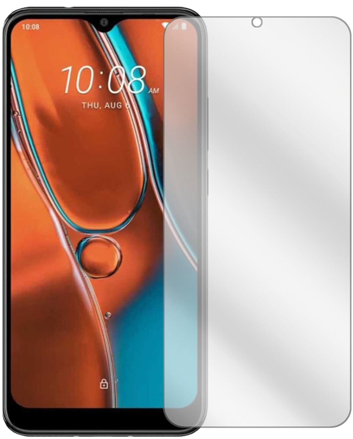 2x Schutzfolie klar für HTC Wildfire E2 Display-Sc (2)