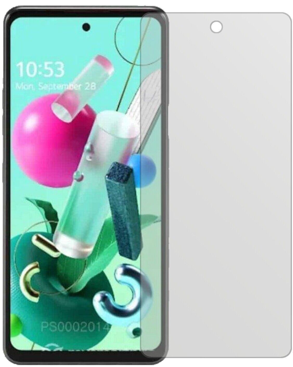 1x Schutzfolie matt für LG Q92 Display-Schutzfolie (2)