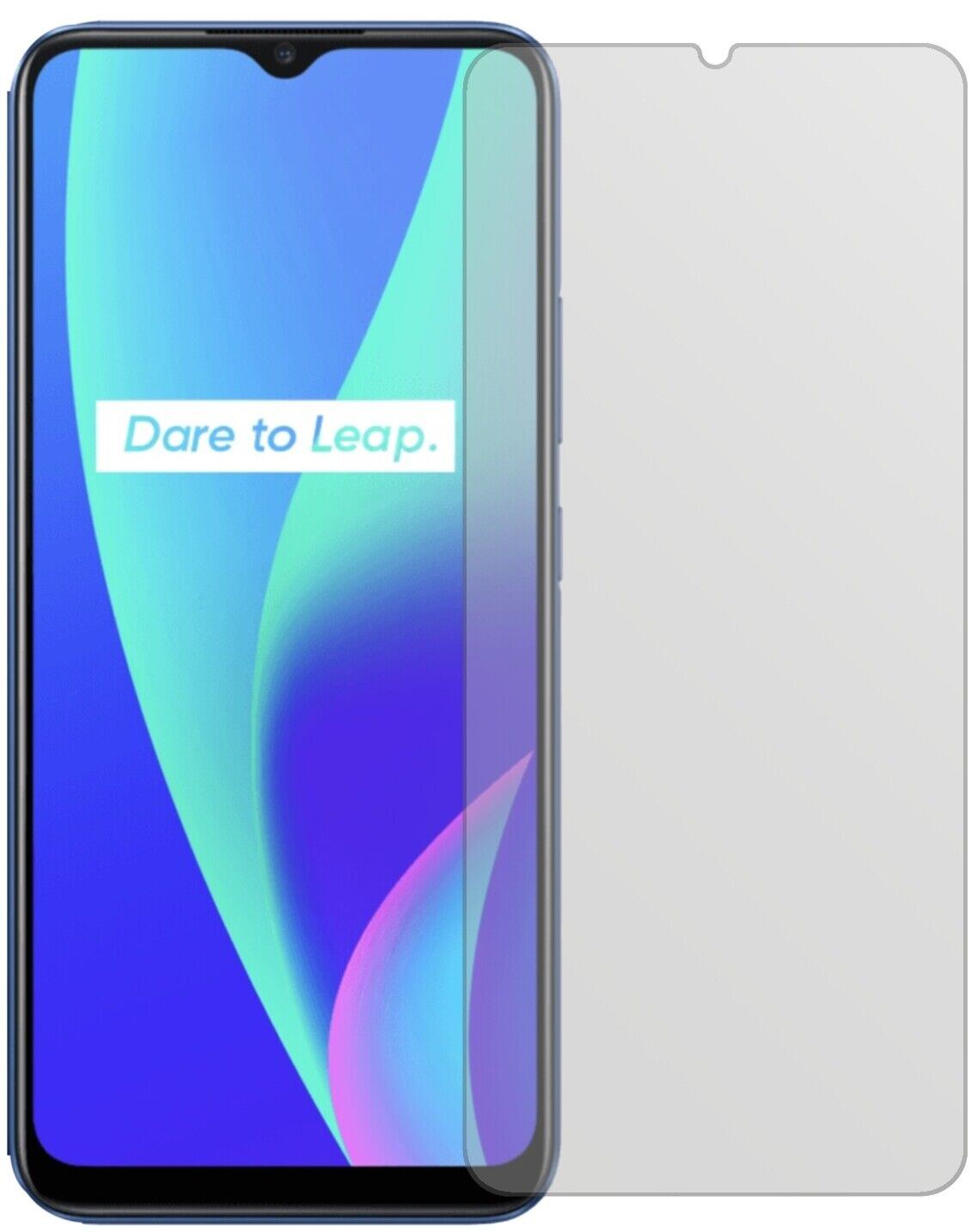5x Schutzfolie matt für Oppo Realme C3 Display-Sch (2)