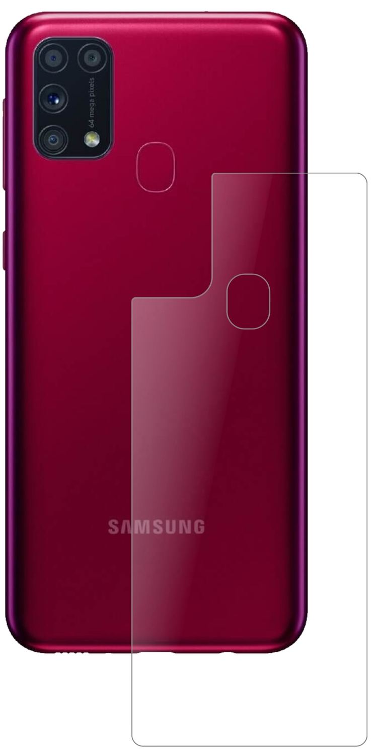 2x 9H Schutzfolie matt für Samsung Galaxy M31s Rüc (2)