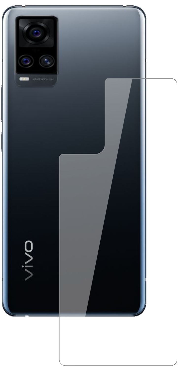 2x 9H Schutzfolie für Vivo S7 5G Rückseite Panzerf (2)