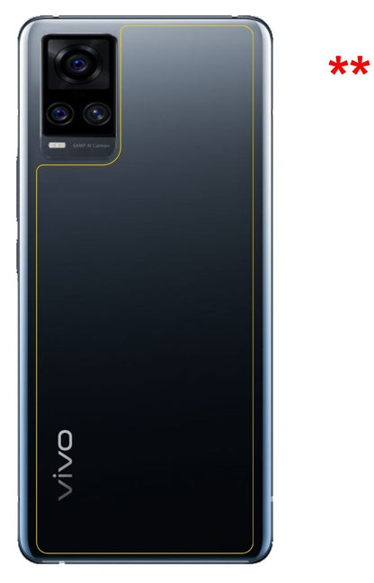 2x 9H Schutzfolie für Vivo S7 5G Rückseite Panzerf (3)