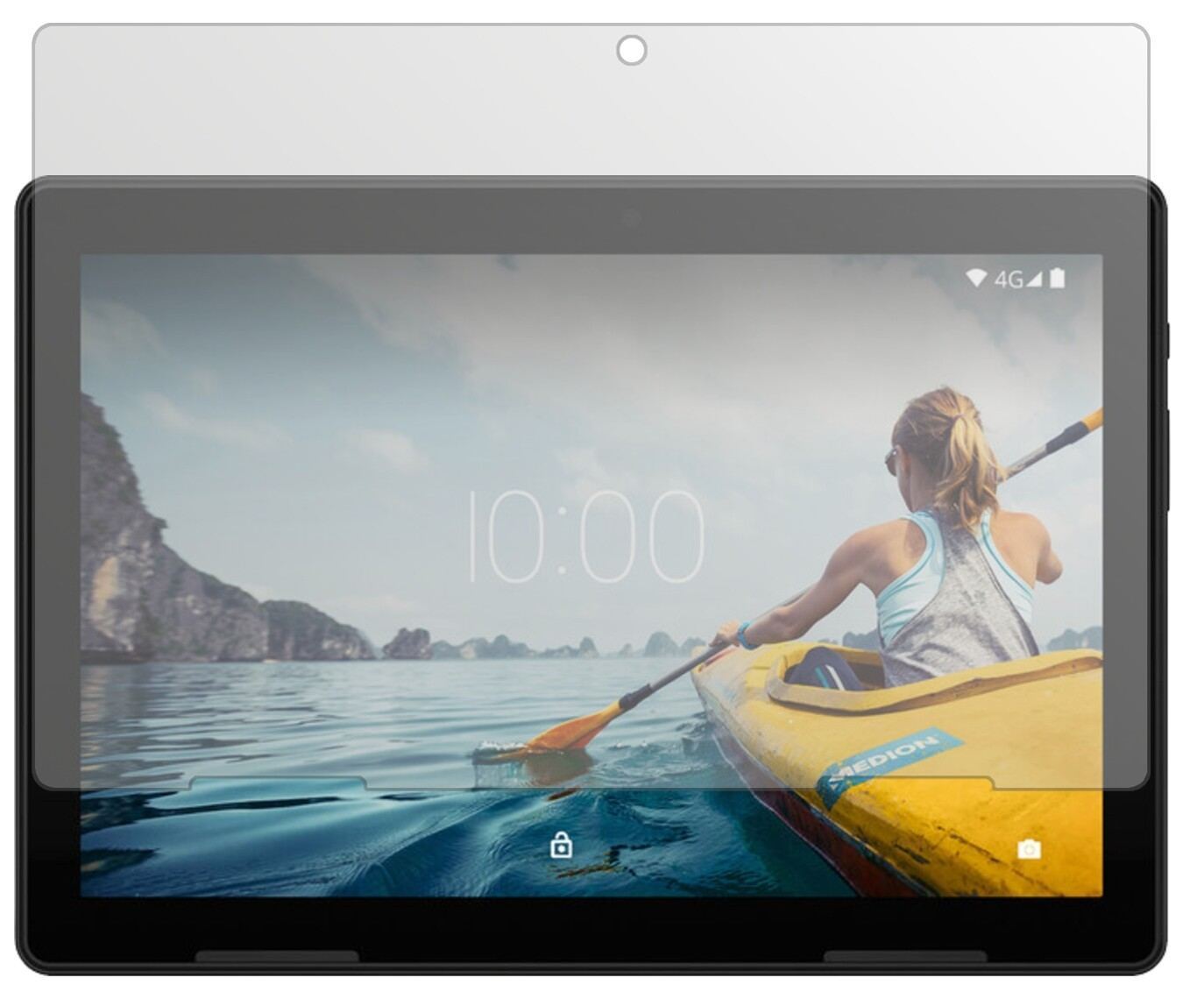 2x Schutzfolie matt für Medion Lifetab P10710 Disp (2)