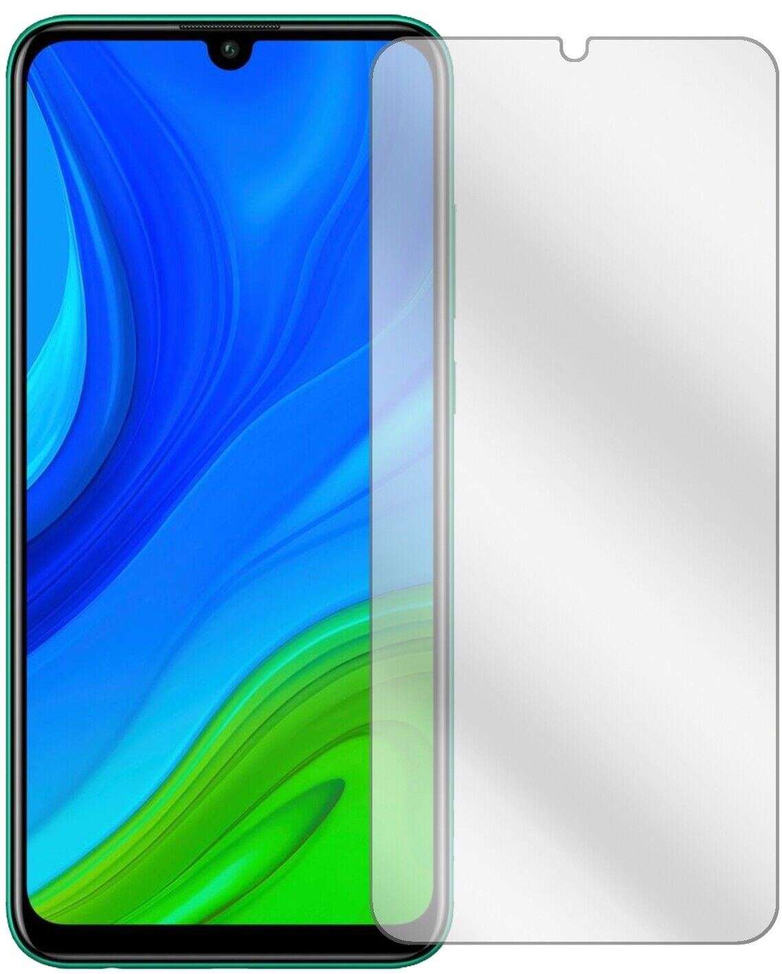 5x Schutzfolie klar für Huawei P Smart (2020) Disp (2)