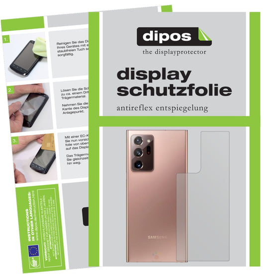 5x Schutzfolie matt für Samsung Galaxy Note 20 5G  (1)