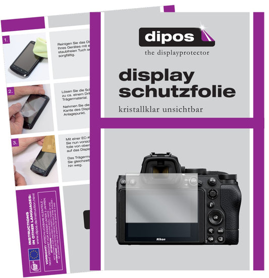 5x Schutzfolie klar für Nikon Z5 Display-Schutzfol (1)