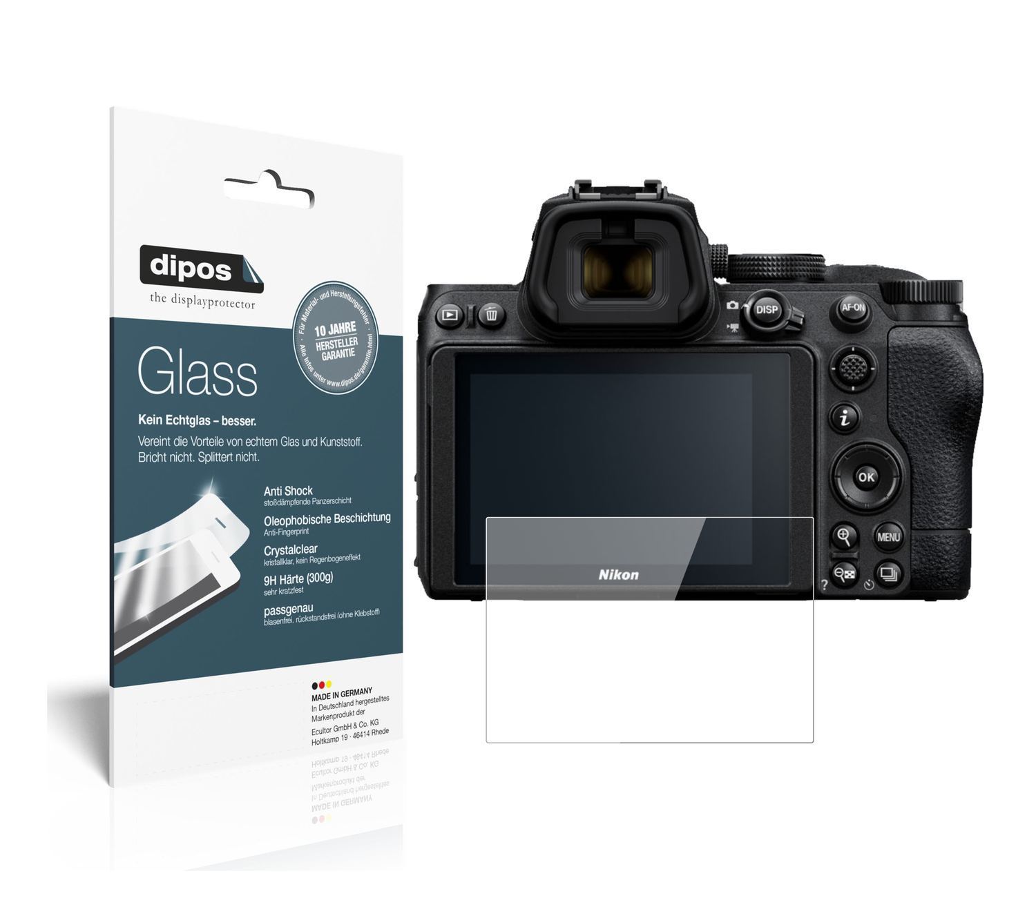 2x 9H Schutzfolie für Nikon Z5 Panzerfolie (1)