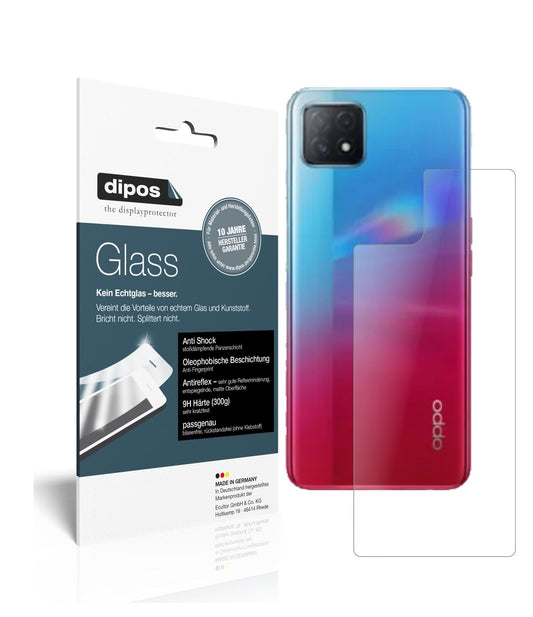 2x 9H Schutzfolie matt für Oppo A72 5G Rückseite P (1)