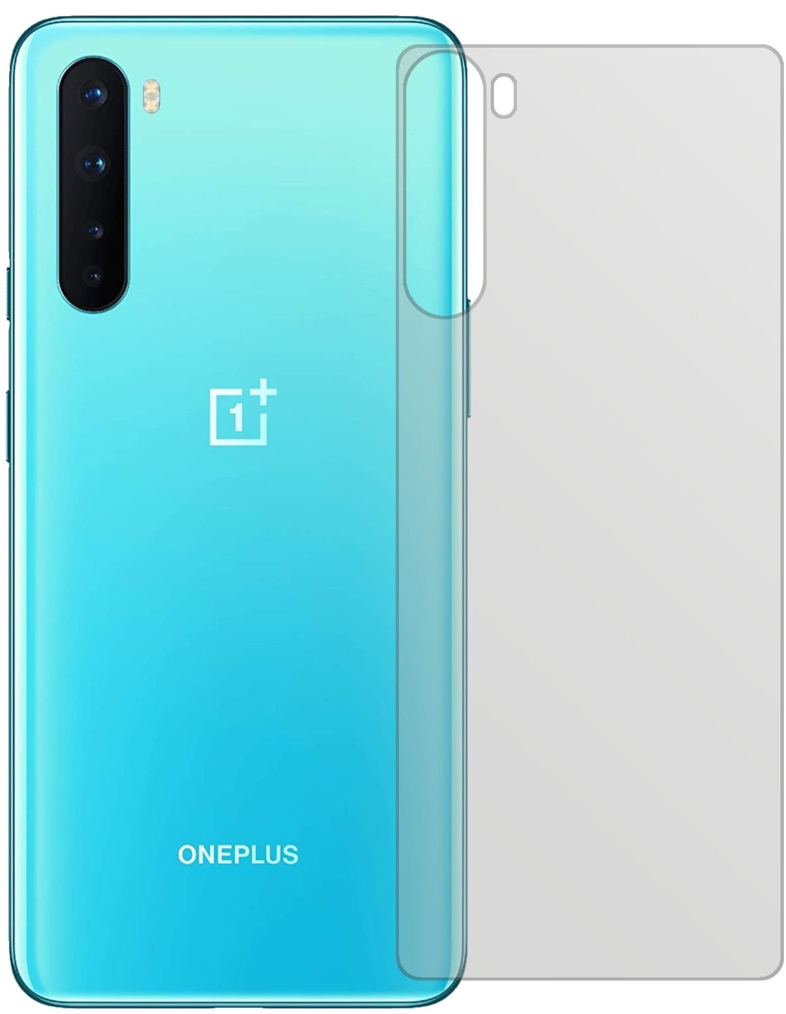 6x Schutzfolie matt für OnePlus Nord Rückseite Dis (2)