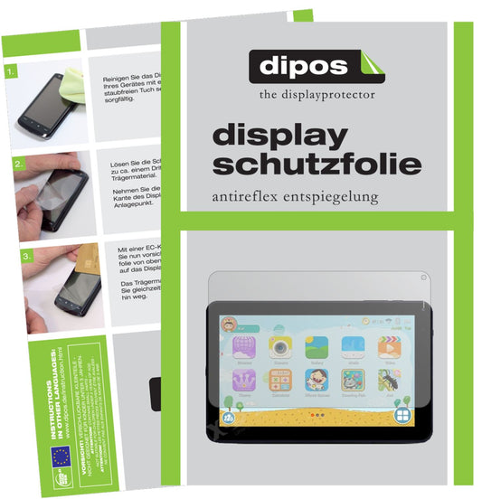 2x Schutzfolie matt für XGODY T901 9 Zoll Display- (1)